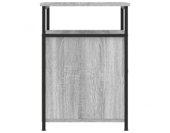 Sonata H Нощни шкафчета, 2 бр, сив сонома, 40x42x60 см, инженерно дърво