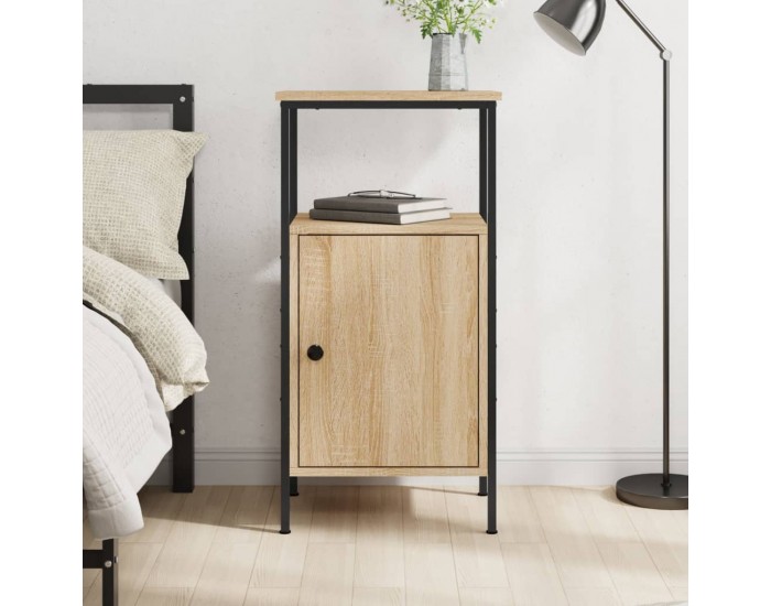 Sonata H Нощно шкафче, дъб сонома, 41x31x80 см, инженерно дърво