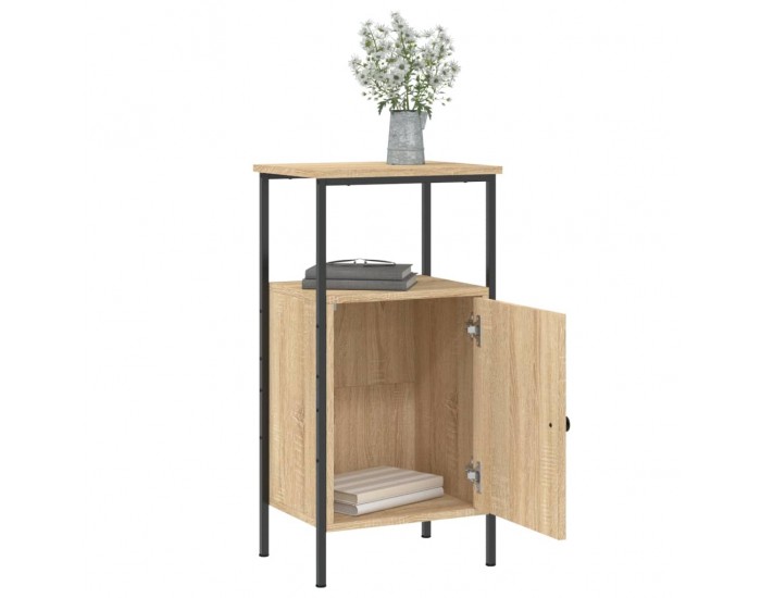 Sonata H Нощно шкафче, дъб сонома, 41x31x80 см, инженерно дърво