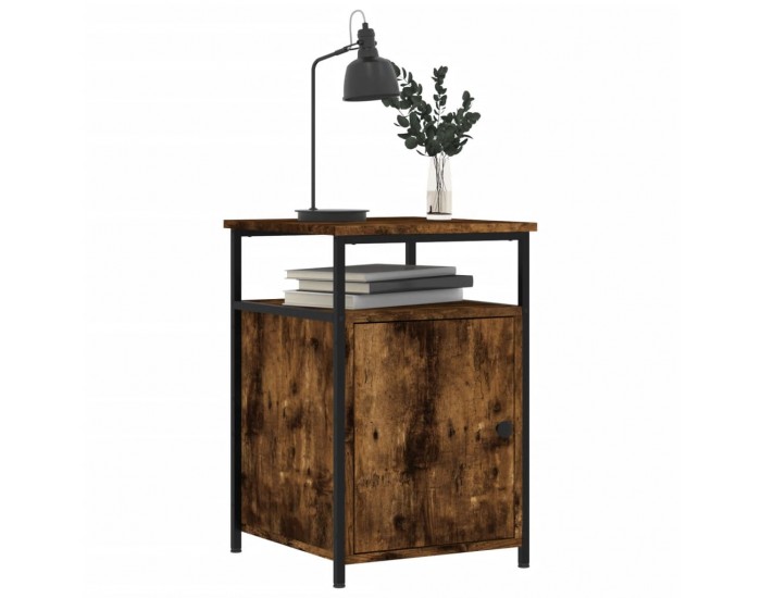 Sonata H Нощно шкафче, опушен дъб, 40x42x60 см, инженерно дърво