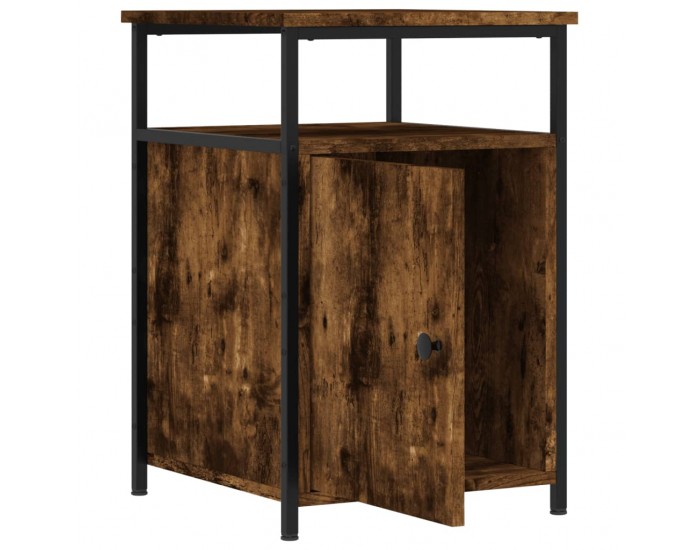 Sonata H Нощно шкафче, опушен дъб, 40x42x60 см, инженерно дърво