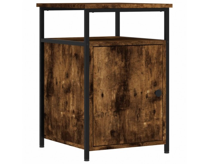 Sonata H Нощно шкафче, опушен дъб, 40x42x60 см, инженерно дърво