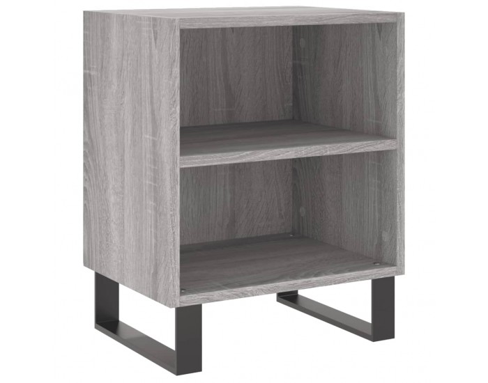 Sonata H Нощни шкафчета, 2 бр, сив сонома, 40x30x50 см, инженерно дърво