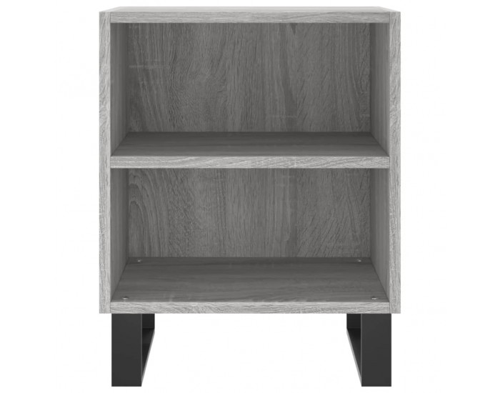 Sonata H Нощни шкафчета, 2 бр, сив сонома, 40x30x50 см, инженерно дърво