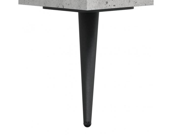 Sonata H Нощни шкафчета 2 бр бетонно сиво 40x35x47,5 см инженерно дърво