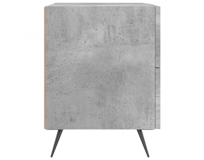 Sonata H Нощни шкафчета 2 бр бетонно сиво 40x35x47,5 см инженерно дърво
