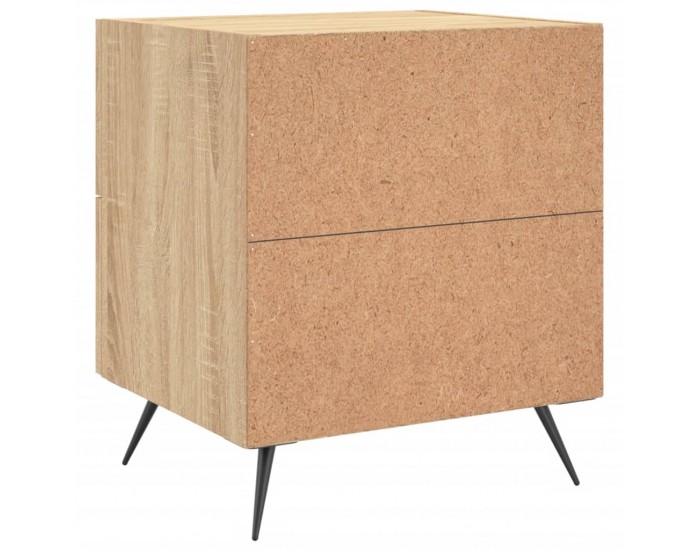 Sonata H Нощни шкафчета 2 бр дъб сонома 40x35x47,5 см инженерно дърво