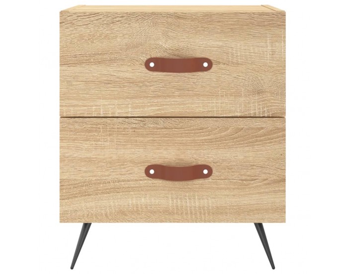 Sonata H Нощни шкафчета 2 бр дъб сонома 40x35x47,5 см инженерно дърво