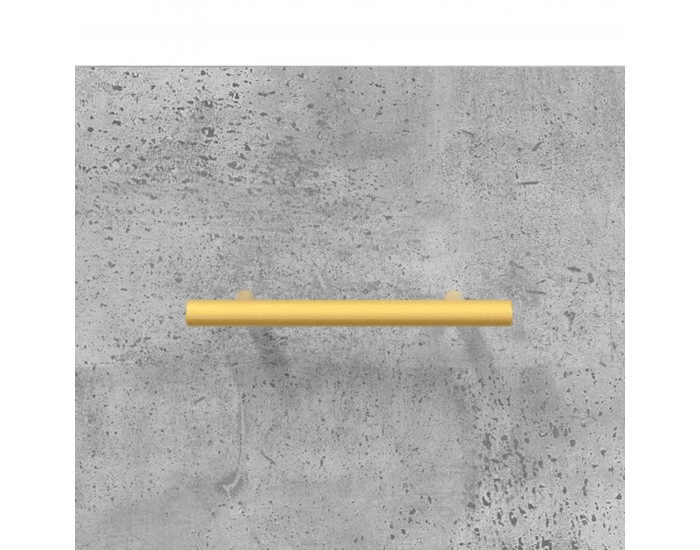 Sonata H Нощно шкафче, бетонно сиво, 40x35x47,5 см, инженерно дърво