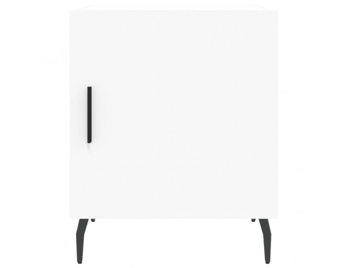 Sonata H Нощни шкафчета 2 бр бели 40x40x50 см инженерно дърво