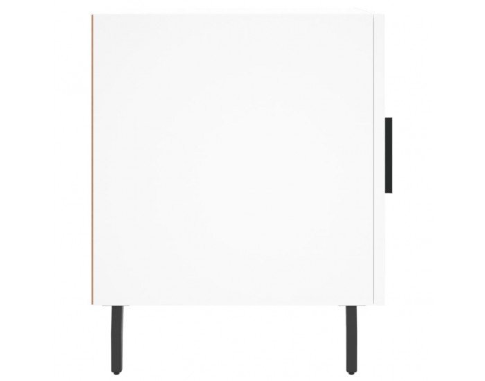 Sonata H Нощни шкафчета 2 бр бели 40x40x50 см инженерно дърво