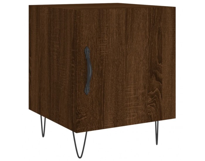 Sonata H Нощно шкафче, Кафяв дъб, 40x40x50 см, инженерно дърво