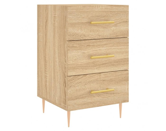 Sonata H Нощно шкафче, дъб сонома, инженерно дърво 40x40x66 см