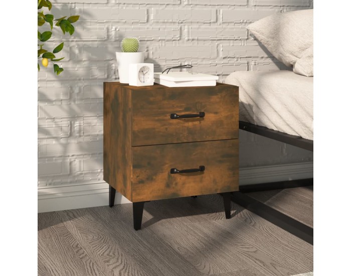 Sonata H Нощно шкафче, опушен дъб, 40x35x47,5 см