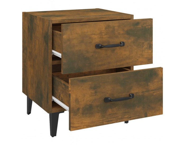 Sonata H Нощно шкафче, опушен дъб, 40x35x47,5 см