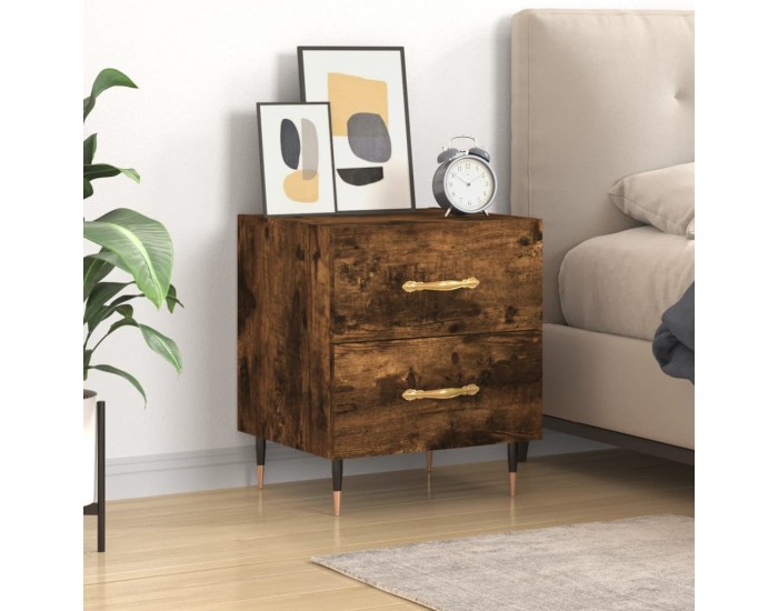 Sonata H Нощно шкафче, опушен дъб, 40x35x47,5 см, инженерно дърво