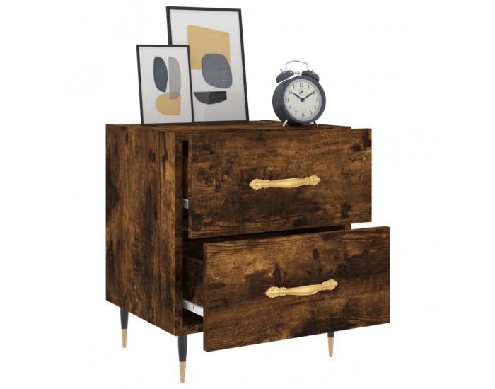 Sonata H Нощно шкафче, опушен дъб, 40x35x47,5 см, инженерно дърво