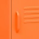 Sonata H Нощни шкафчета, 2 бр, оранжеви, 35х35х51 см, стомана