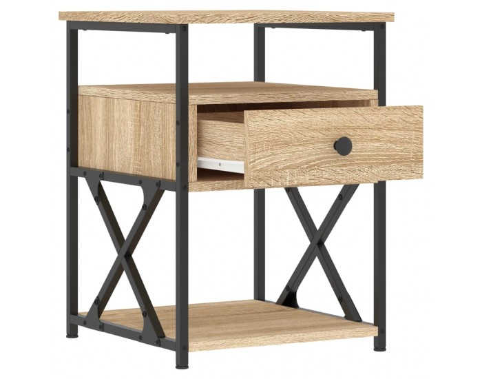 Sonata H Нощно шкафче, дъб сонома, 40x42x55 см, инженерно дърво