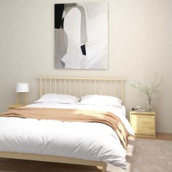 Sonata H Нощни шкафчета, 2 бр, 40x30,5x40 см, борово дърво масив - Нощни шкафчета