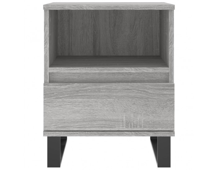 Sonata H Нощно шкафче сив сонома 40x35x50 см инженерно дърво
