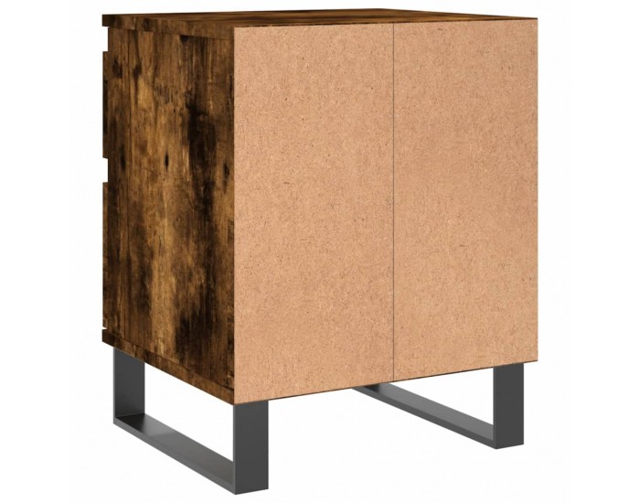 Sonata H Нощни шкафчета, 2 бр, опушен дъб, 40x35x50 см, инженерно дърво