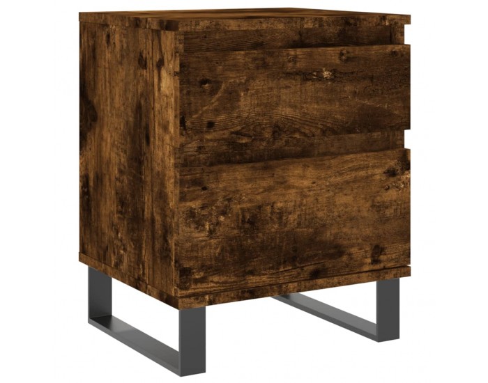 Sonata H Нощни шкафчета, 2 бр, опушен дъб, 40x35x50 см, инженерно дърво