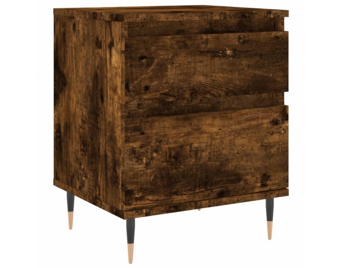 Sonata H Нощно шкафче опушен дъб 40x35x50 см инженерно дърво