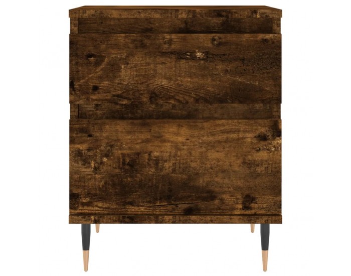 Sonata H Нощно шкафче опушен дъб 40x35x50 см инженерно дърво