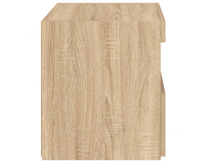 Sonata H Нощно шкафче с LED осветление, дъб сонома, 50x40x45 см