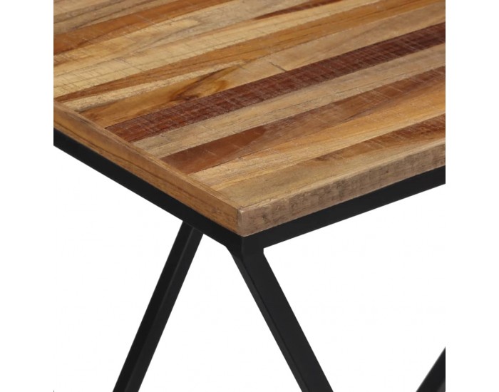 Sonata H Странични маси, 2 бр, регенерирано тиково дърво масив