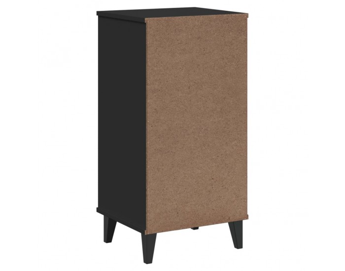 Sonata H Нощно шкафче VIKEN, черно, инженерно дърво