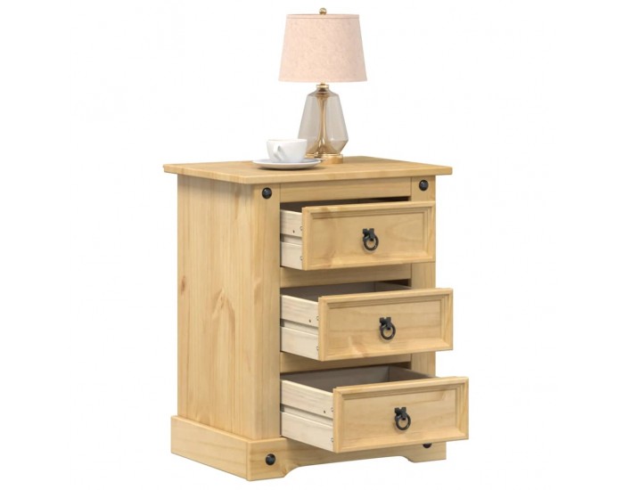 Sonata H Нощно шкафче Corona, 53x39x66 см, бор масив