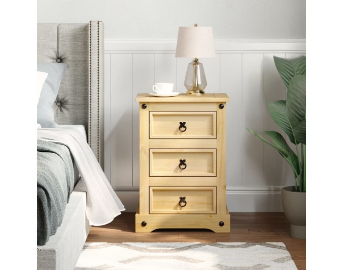 Sonata H Нощно шкафче Corona, 53x39x66 см, бор масив