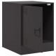 Sonata H Нощно шкафче, черно, 34,5x39x44 см, стомана