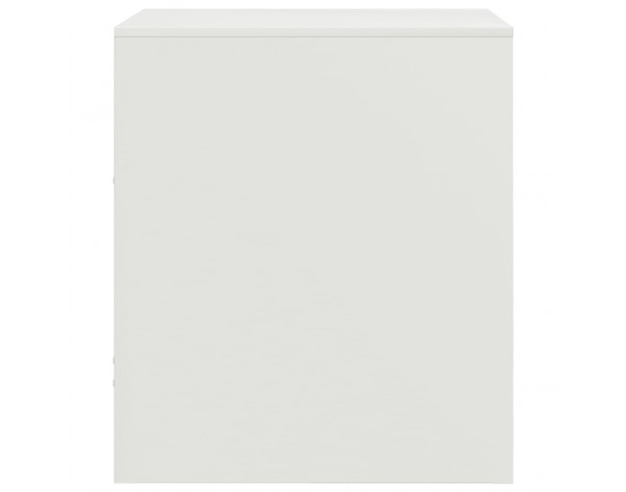 Sonata H Нощно шкафче, бяло, 34,5x39х44 см, стомана