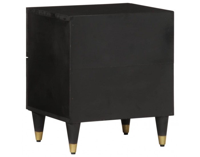 Sonata H Нощни шкафчета, 2 бр, 40x33x46 см, манго масив