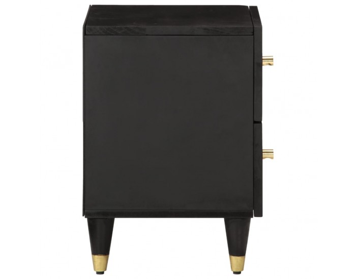 Sonata H Нощни шкафчета, 2 бр, 40x33x46 см, манго масив