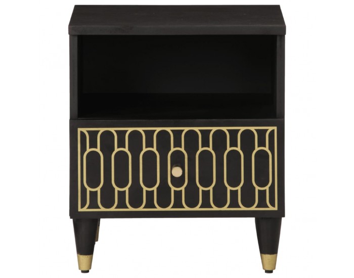 Sonata H Нощни шкафчета, 2 бр, 40x33x46 см, манго масив