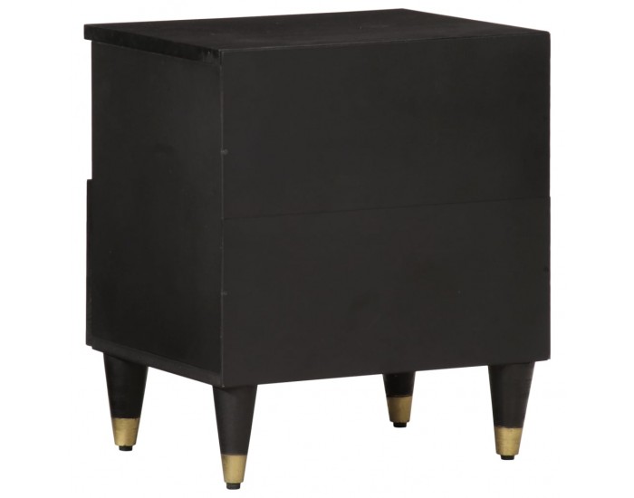 Sonata H Нощни шкафчета, 2 бр, 40x33x46 см, манго масив