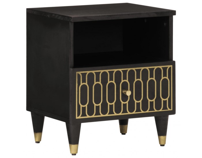 Sonata H Нощни шкафчета, 2 бр, 40x33x46 см, манго масив