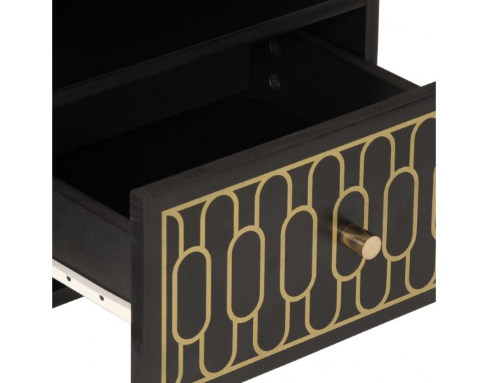 Sonata H Нощни шкафчета, 2 бр, 40x33x46 см, манго масив