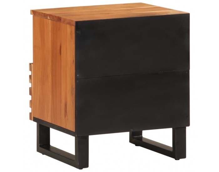 Sonata H Нощни шкафчета, 2 бр, 40x34x46 см, акация масив