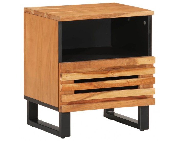 Sonata H Нощни шкафчета, 2 бр, 40x34x46 см, акация масив
