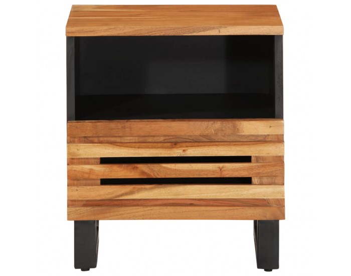 Sonata H Нощни шкафчета, 2 бр, 40x34x46 см, акация масив