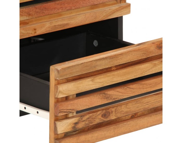 Sonata H Нощни шкафчета, 2 бр, 40x34x46 см, акация масив