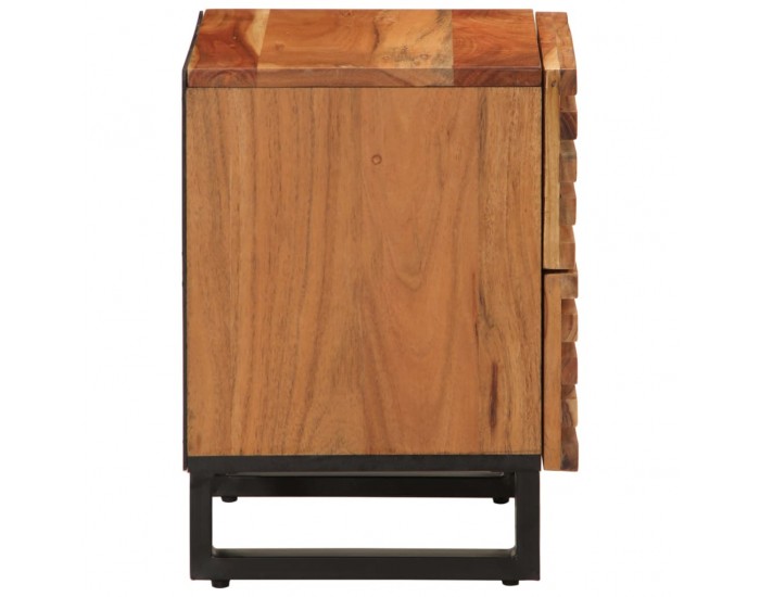 Sonata H Нощни шкафчета, 2 бр, 40x34x46 см, акация масив