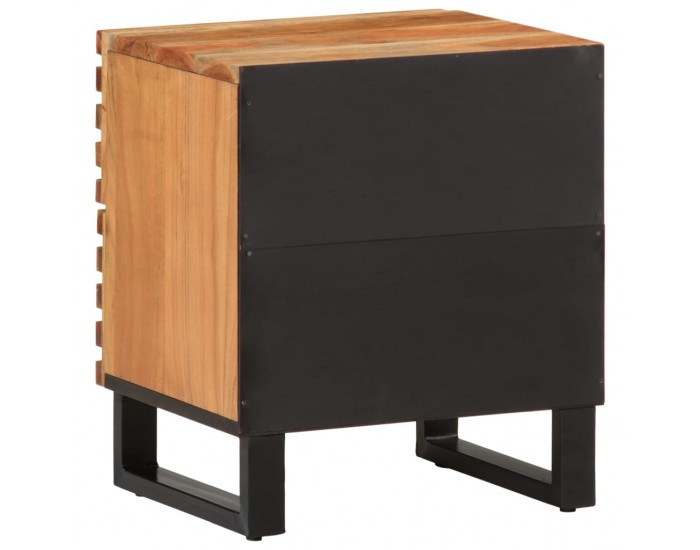 Sonata H Нощни шкафчета, 2 бр, 40x34x46 см, акация масив