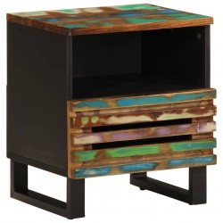 Sonata H Нощно шкафче 40x34x46 см регенерирано дърво масив - Спалня