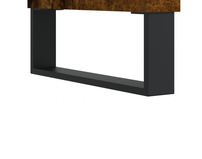 Sonata H Нощни шкафчета 2 бр опушен дъб 40x35x69 см инженерно дърво